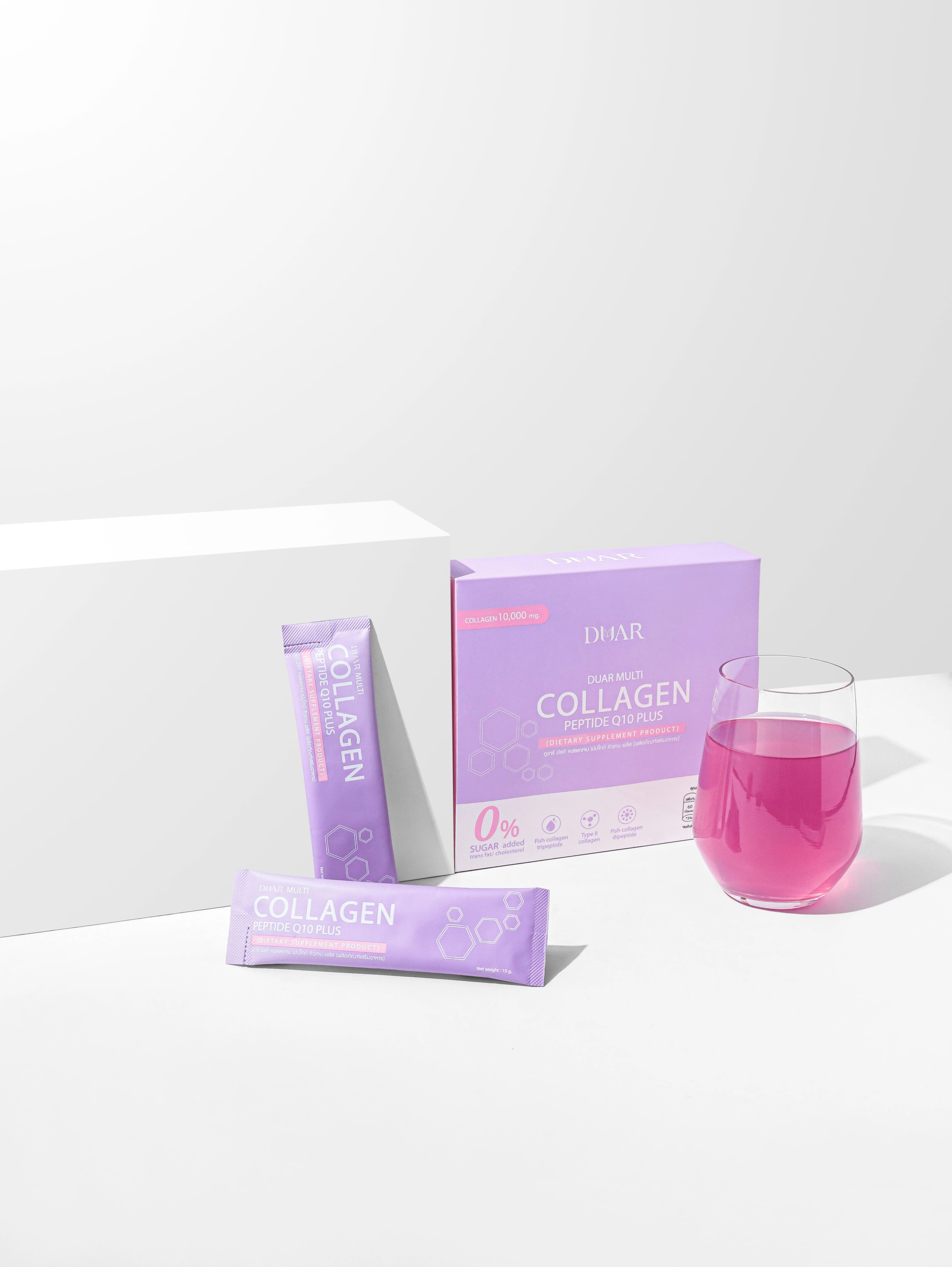 DUAR Multi Collagen Peptide Q10 Plus